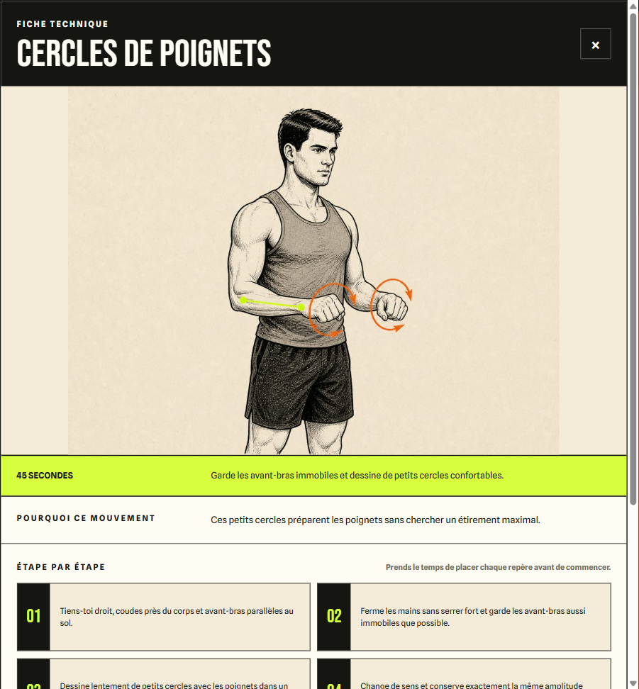 Guide technique illustré avec exécution étape par étape