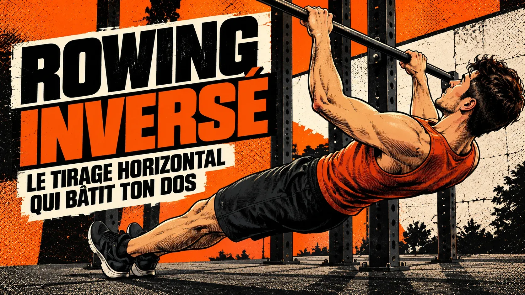 Rowing inversé : technique et astuces pour un dos massif 2 Rowing inversé au poids du corps pour muscler le dos