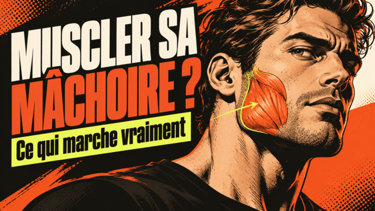 Comment muscler sa mâchoire : exercices, gommes et ce qui ne sert à rien